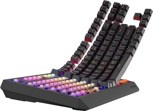 Tastaturë mekanike Genesis Thor 230 TKL, RGB, Outemu Panda, e zezë