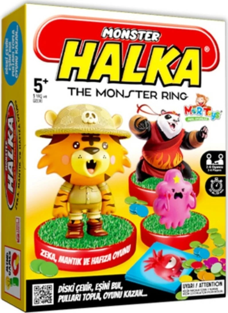 Lojë për fëmijë Mor Toys Monster Ring, ngjyrë vjollcë