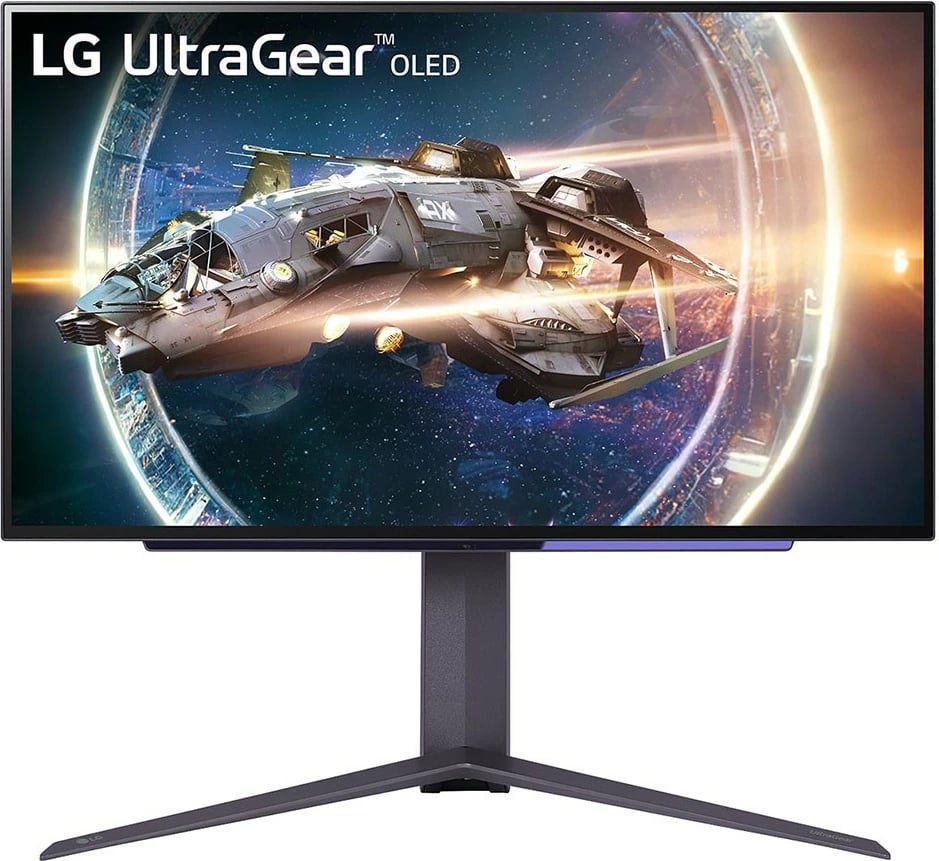 Monitor gaming LG 27GR95QE-B, 26.5", 2560 x 1440, OLED, 0.03 ms, i zi