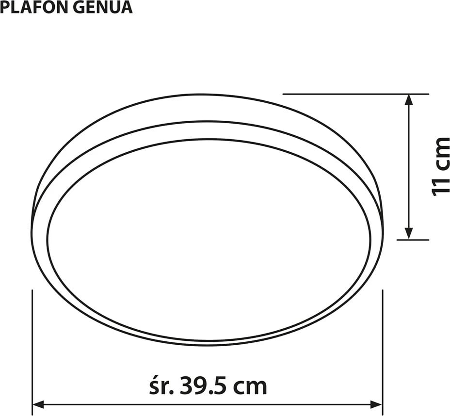 Dritë tavani Activejet Plafond AJE-GENUA, 3xE27, e bardhë