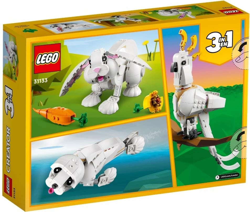 Set LEGO Creator 31133 White Rabbit