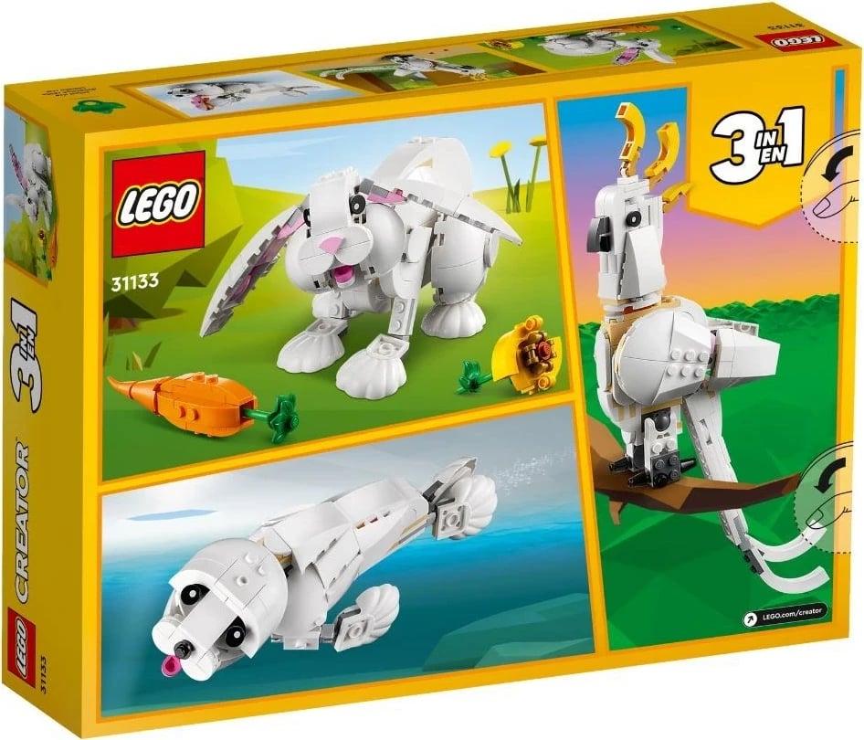 Set LEGO Creator 31133 White Rabbit