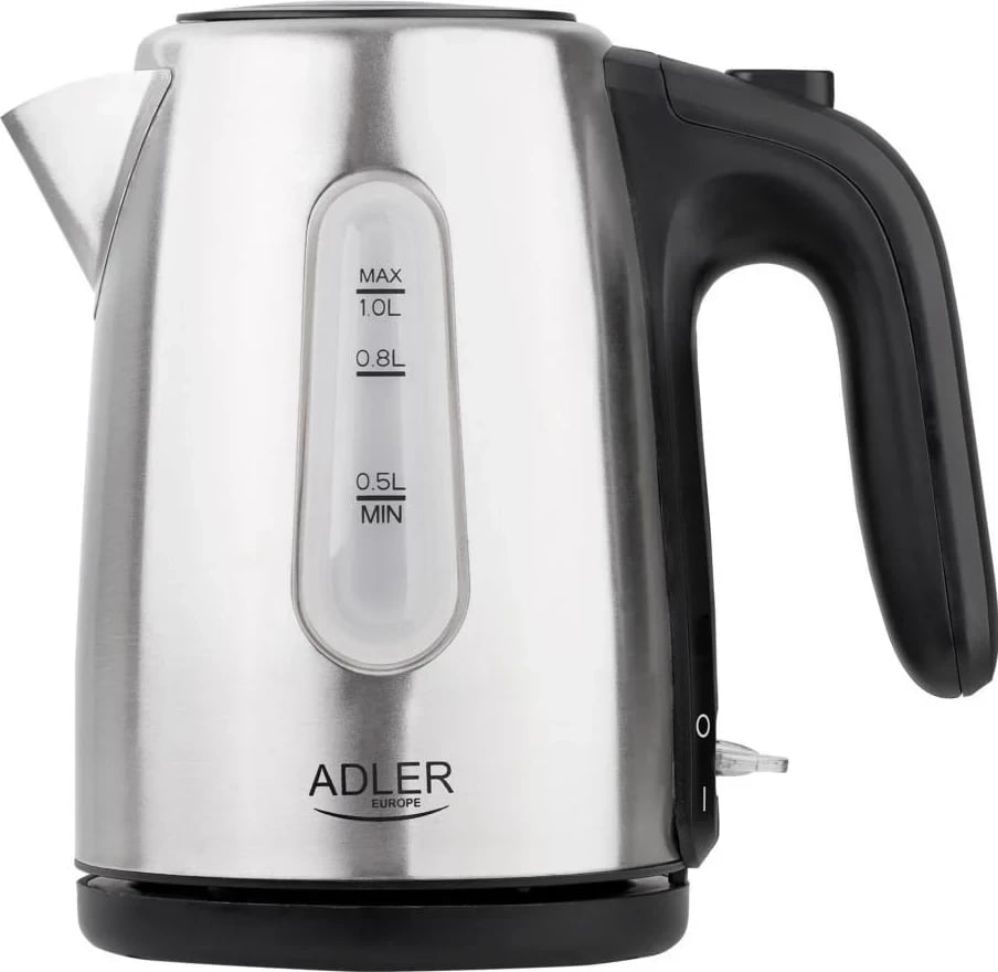 Çajnik elektrik Adler AD 1273, 1.0L, inox