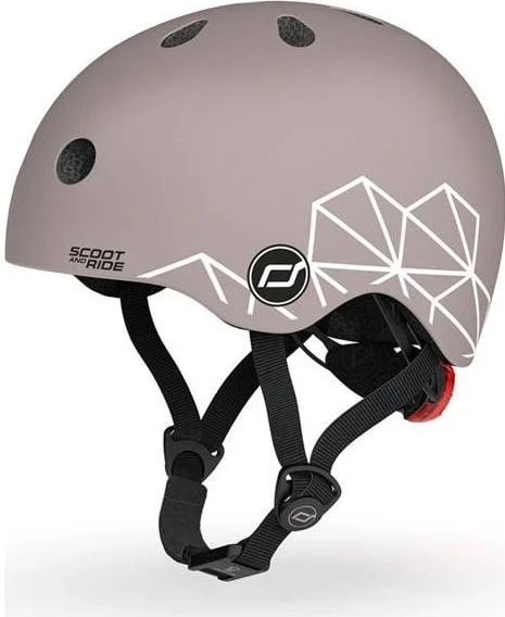 Kaskë Scoot & Ride Kask XXS-S, ngjyrë kafe