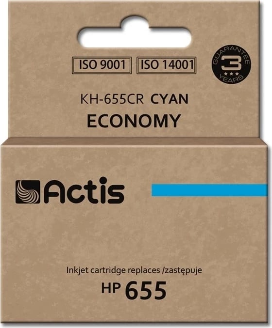 Ngjyrë zëvendësuese Actis KH-655CR për printer HP, e kaltër 