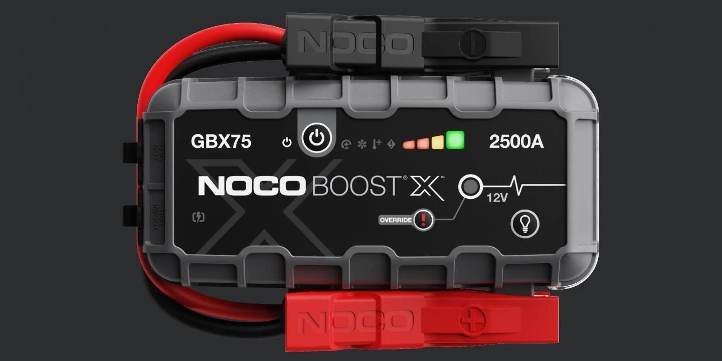 Jump starter NOCO GBX75, 2500 A, e zezë