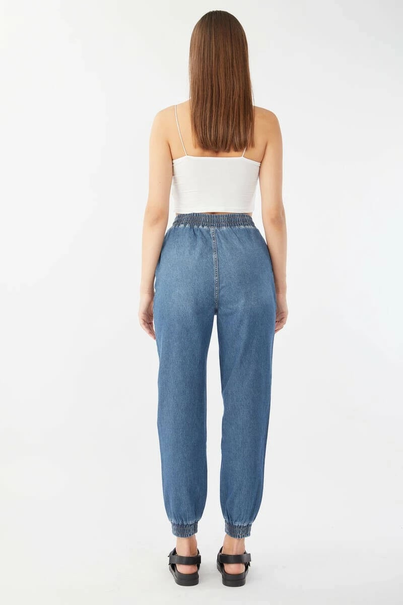 Pantallona sportive për femra Banny Jeans, blu të errët