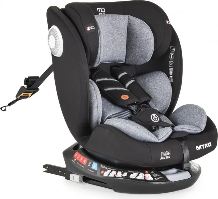 Ulëse veture Cangaroo Nitro 360* me isofix, hiri 0-36 kg