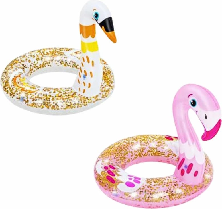 Unazë noti për fëmijë Bestway, me motiv flamingo ose majë