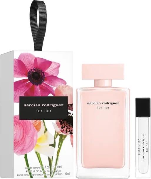 Set Narciso Rodriguez For Her, EDP 100ml + Pure Musc EDP 10ml