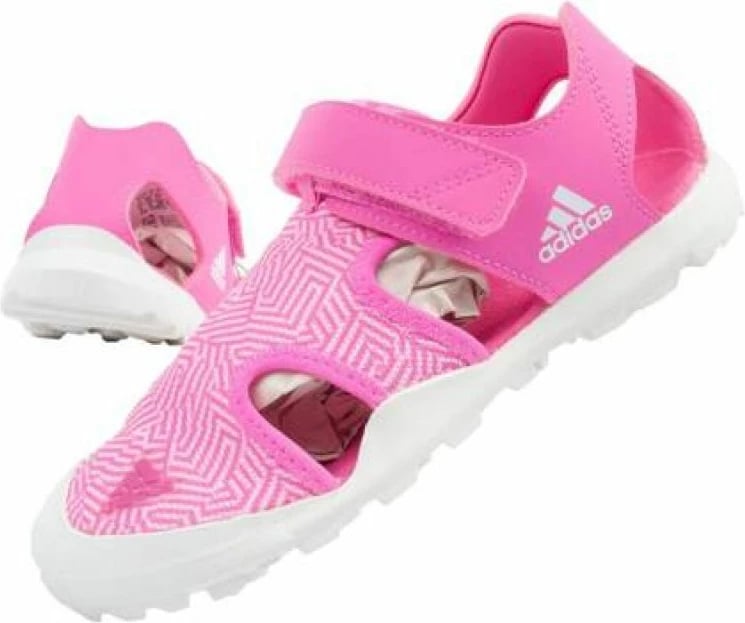 Sandale adidas fëmijë, rozë