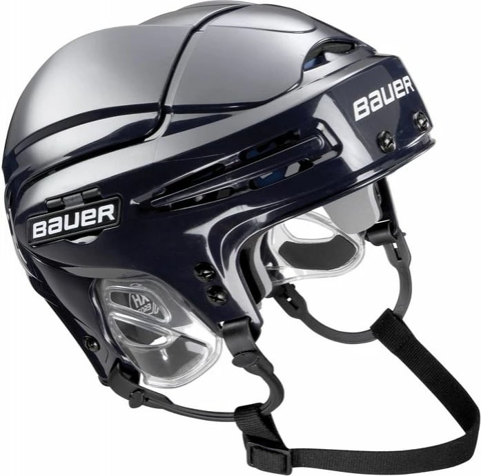 Helmetë për hockey Bauer, për meshkuj dhe femra, bardhë dhe e zezë