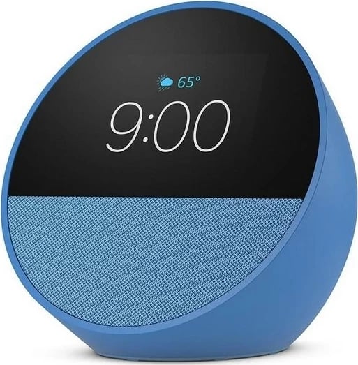 Smart speaker Amazon Echo Spot, Alexa, blu