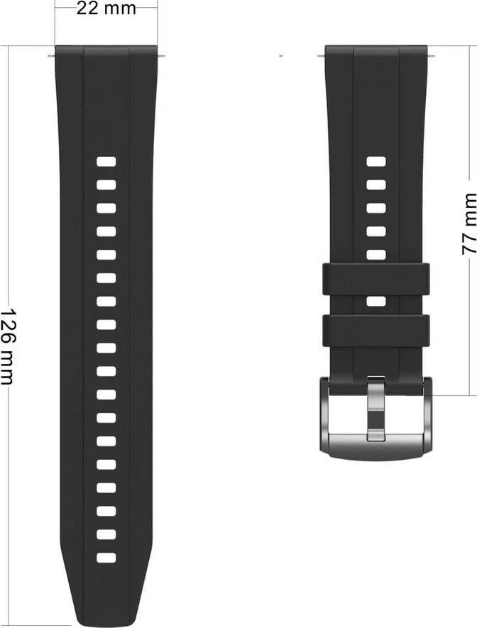 Rrip për Samsung Galaxy Watch Megafox Teknoloji, ngjyrë e kaltër e errët