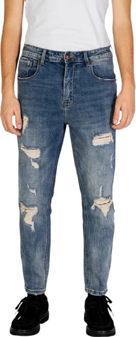 Jeans Gianni Lupo për meshkuj, blu