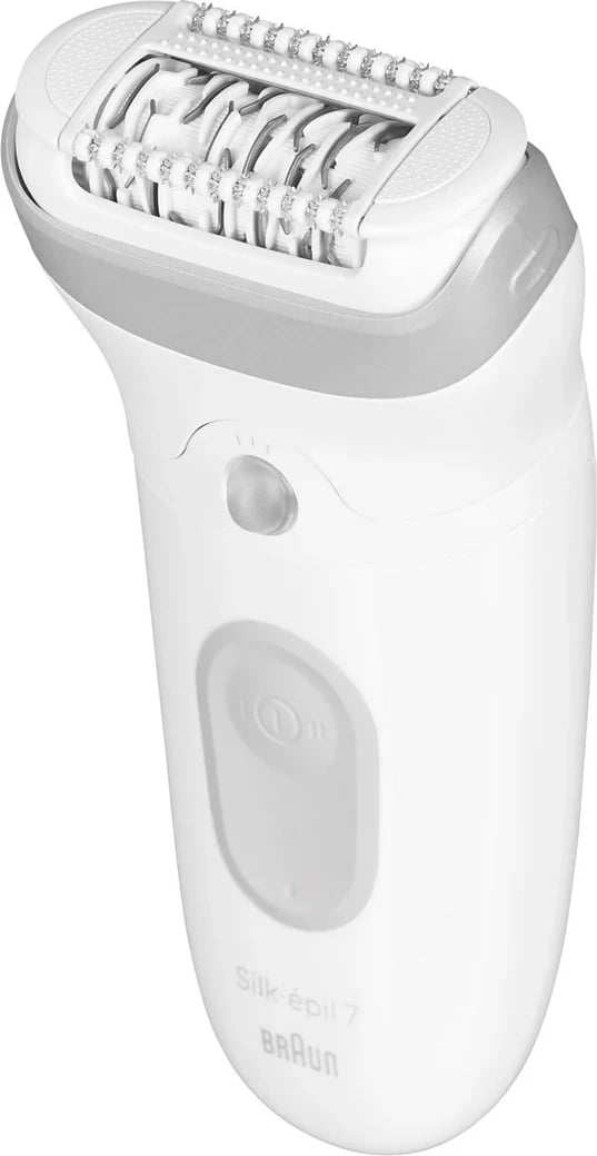 Epilator Braun Silk-épil 7 7-441, 40 pinceta, Argjendtë