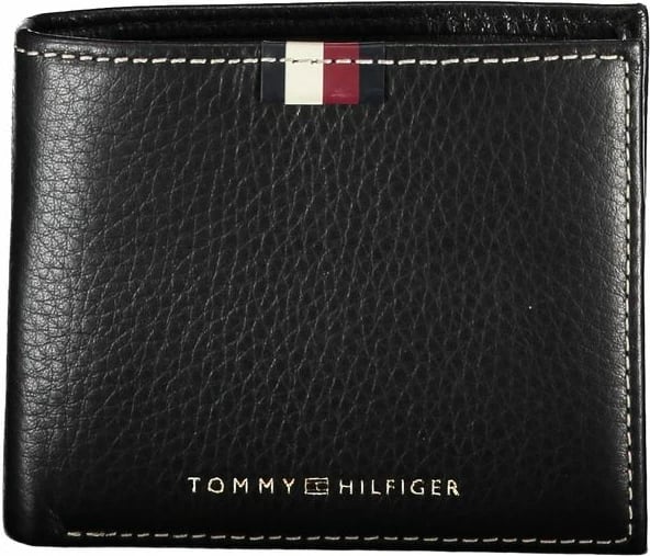 Portofol prej lëkure, Tommy Hilfiger, i zi