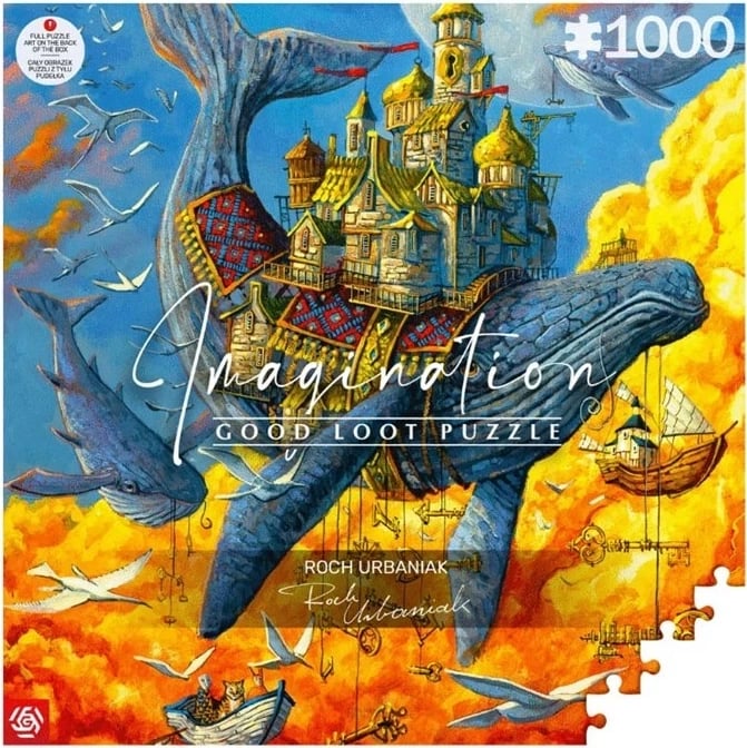 Puzzle Cenega Publishing Good Loot Imagination, Roch Urbaniak, 1000 pjesë, Multikolor