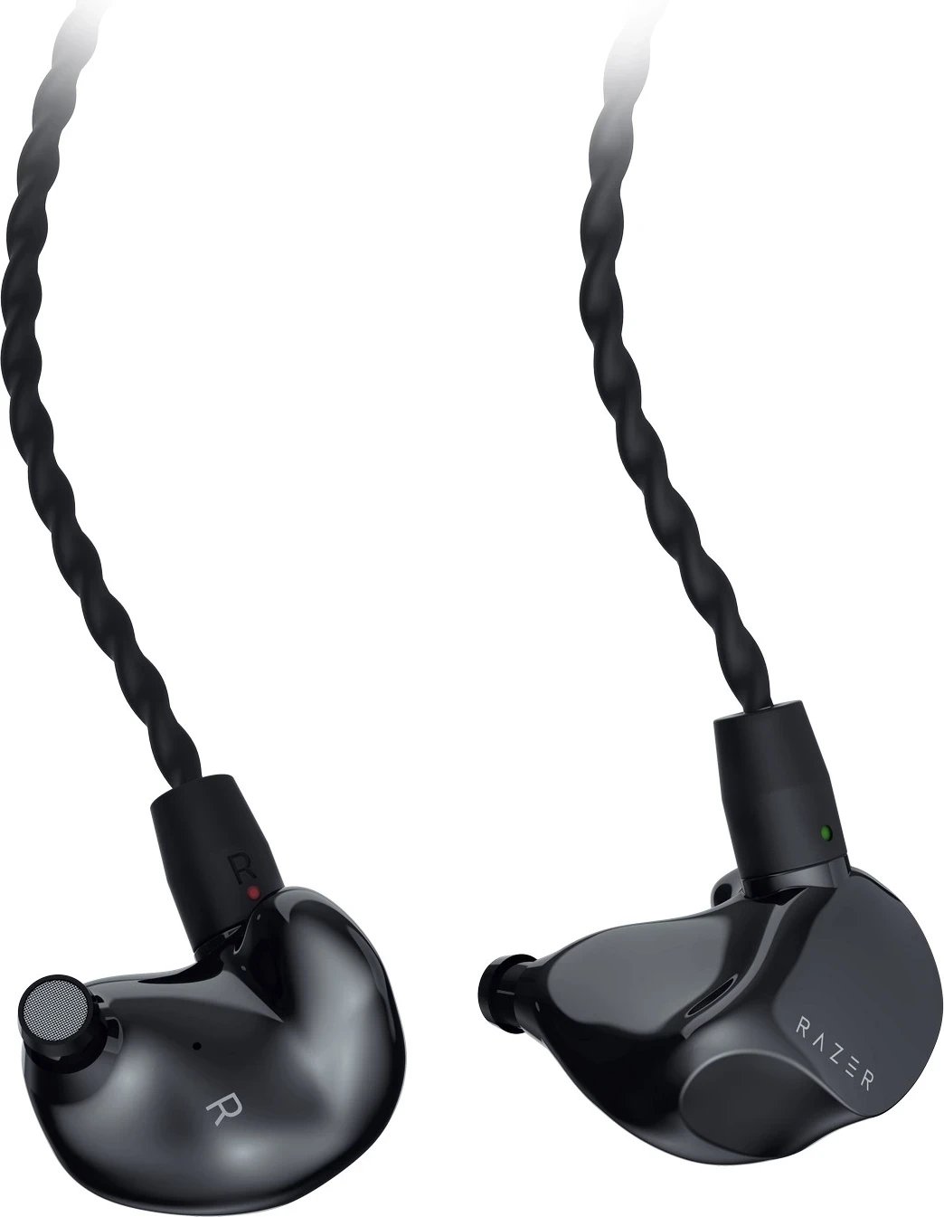 Kufje Razer Moray, in-ear, të zeza