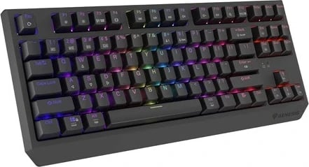 Tastaturë mekanike Genesis Thor 230 TKL, RGB, Outemu Panda, e zezë