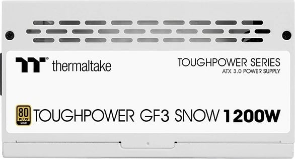 Furnizues energjie Thermaltake Toughpower GF3 Snow 1200W, 80 PLUS Gold, ATX 3.0, i bardhë