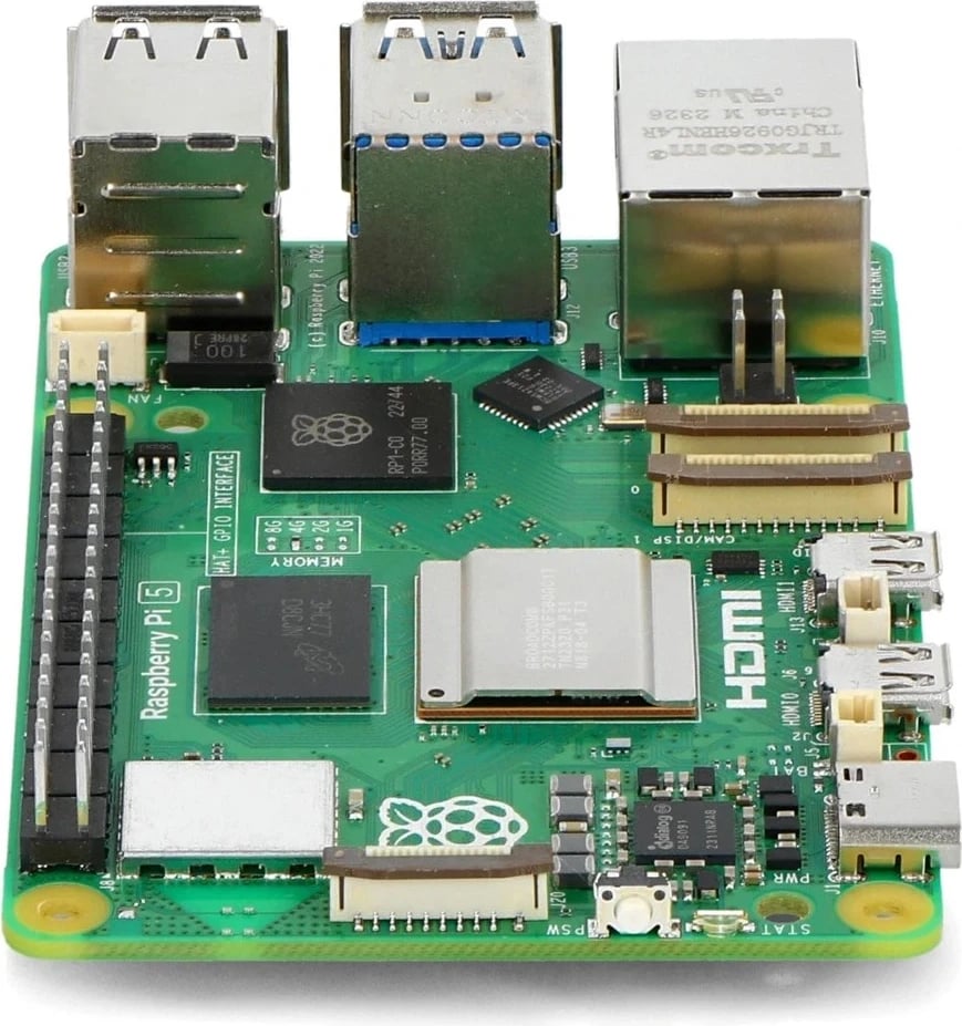 Minikompjuteri Raspberry Pi 5, 4GB