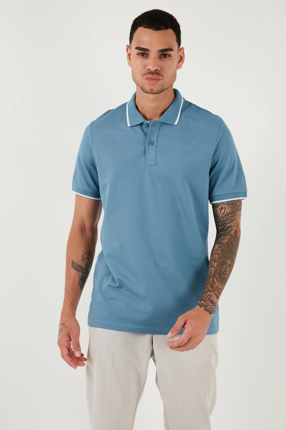 Maicë polo Buratti për meshkuj, model 5902063