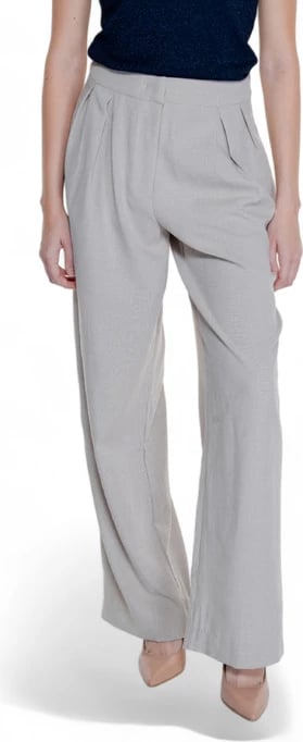 Pantalona Vila Clothes, beige