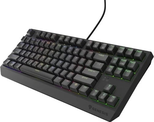 Tastierë mekanike Genesis Thor 230 TKL, RGB Outemu Red, e zezë