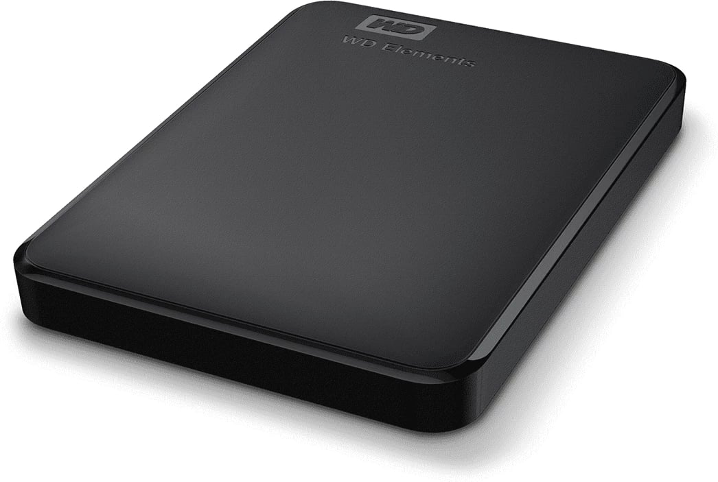 Hard disk i jashtëm Western Digital Elements 5TB, i zi