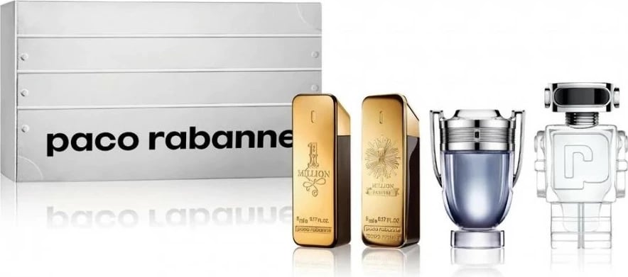 Set kujdesi për meshkuj Paco Rabanne Variety, 4 copë