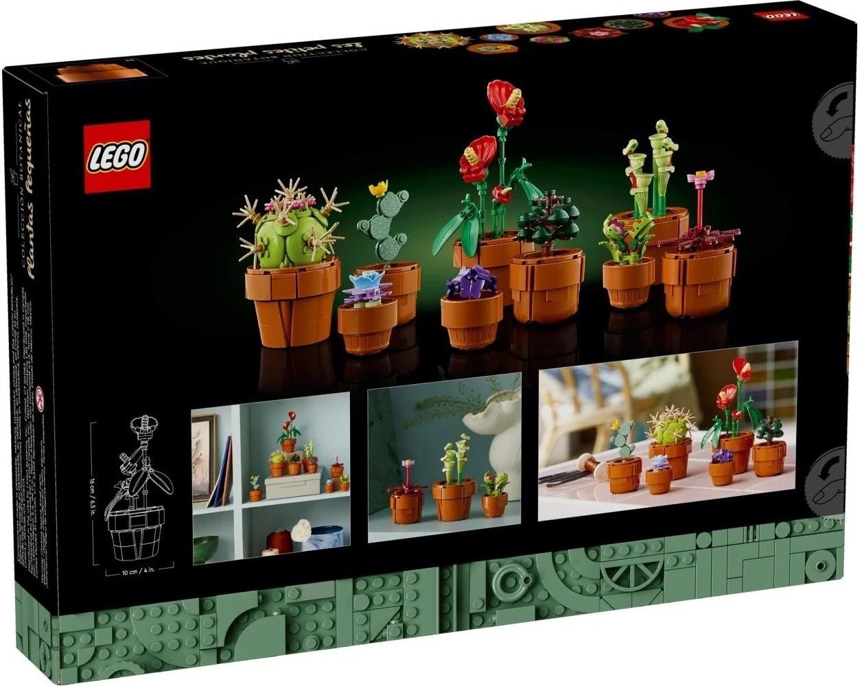 LEGO Icons 10329 Małe Roślinki