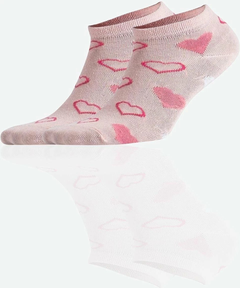 Çorape për femra Socksmax, të purpurta, set 3 copë