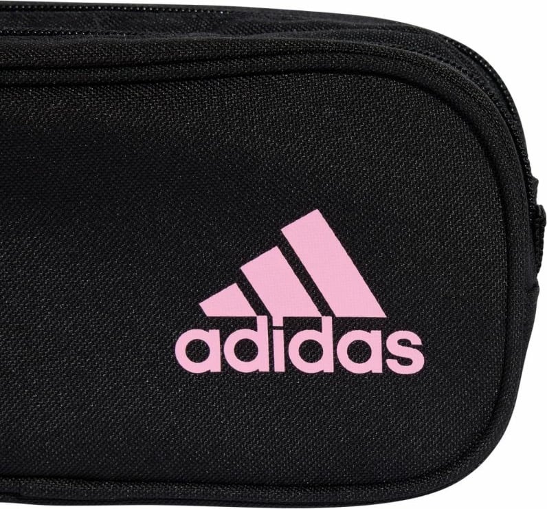 Pencil case adidas për fëmijë, e zezë dhe rozë