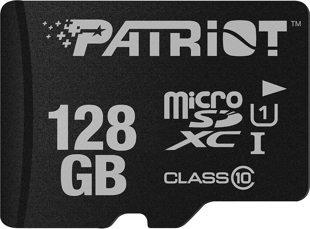 Kartë Kujtese Patriot LX Series 128GB microSDXC, Klasa 10 UHS-I