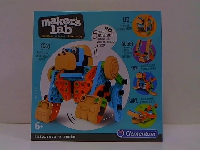 Set kreativ Clementoni Maker's Lab Funny Animals 50326