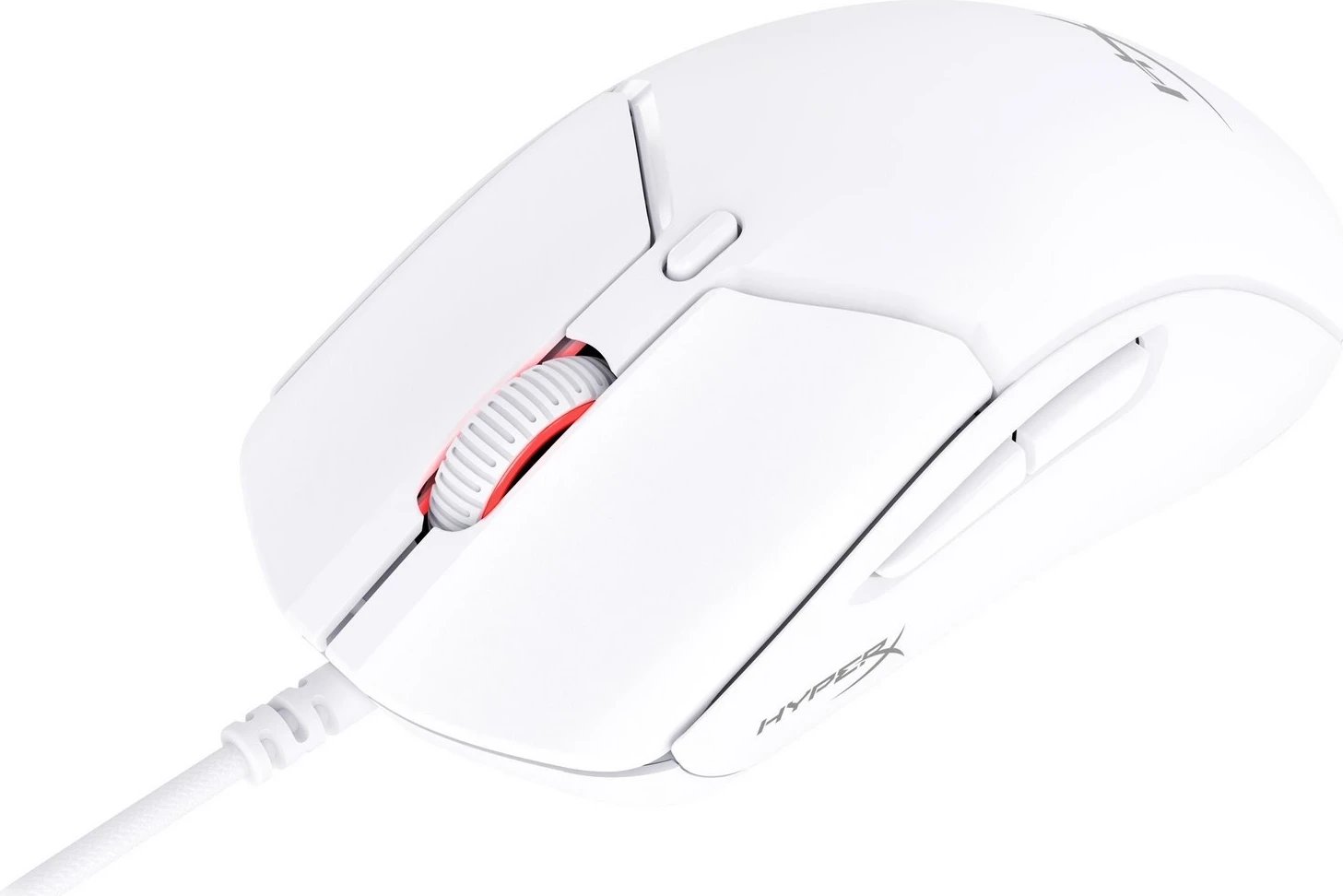 Maus HyperX Pulsefire Haste 2.0, i bardhë 