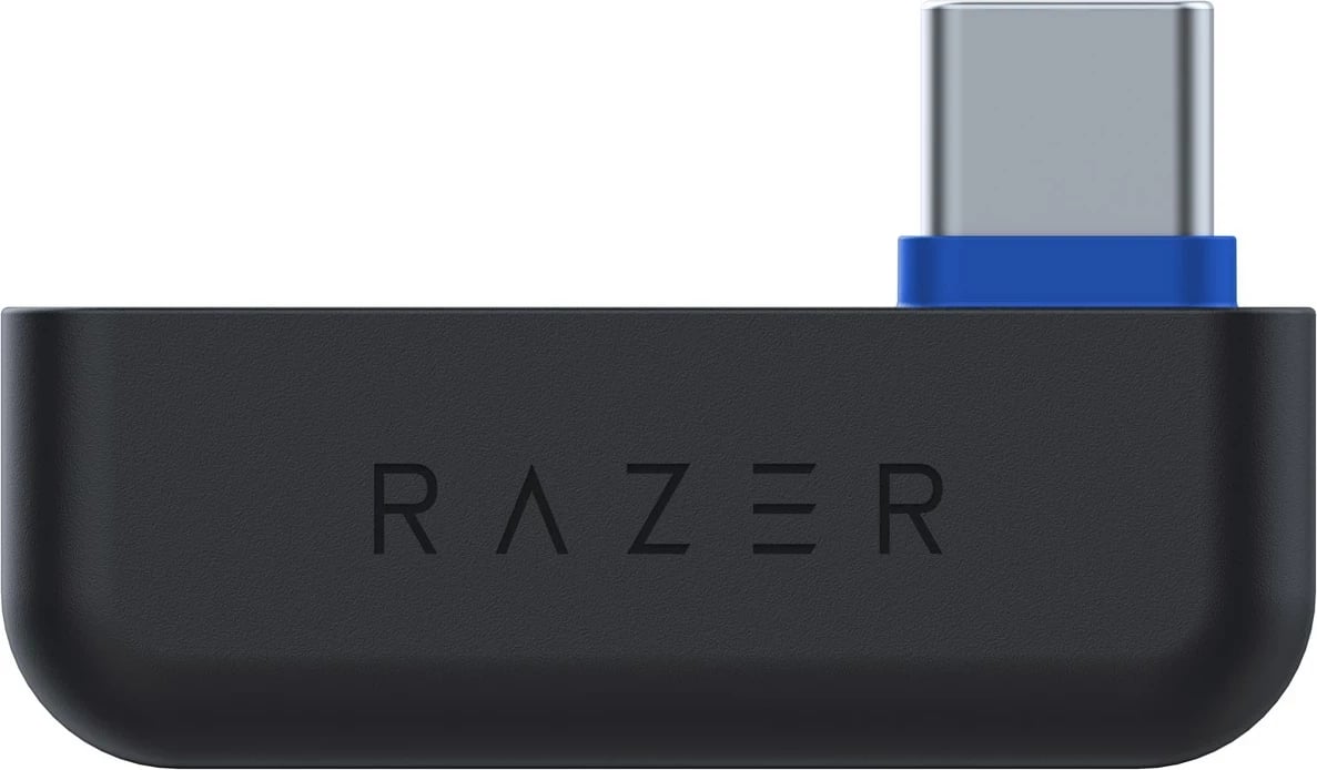 Kufje gaming Razer Kaira për Playstation, Wireless, USB Type-C, Bluetooth, Bardhë, Kaltër, Zi