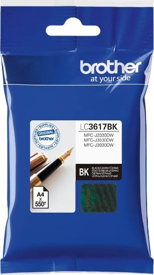 Ngjyrë LC3617BK për printer Brother, 1 copë, e zezë