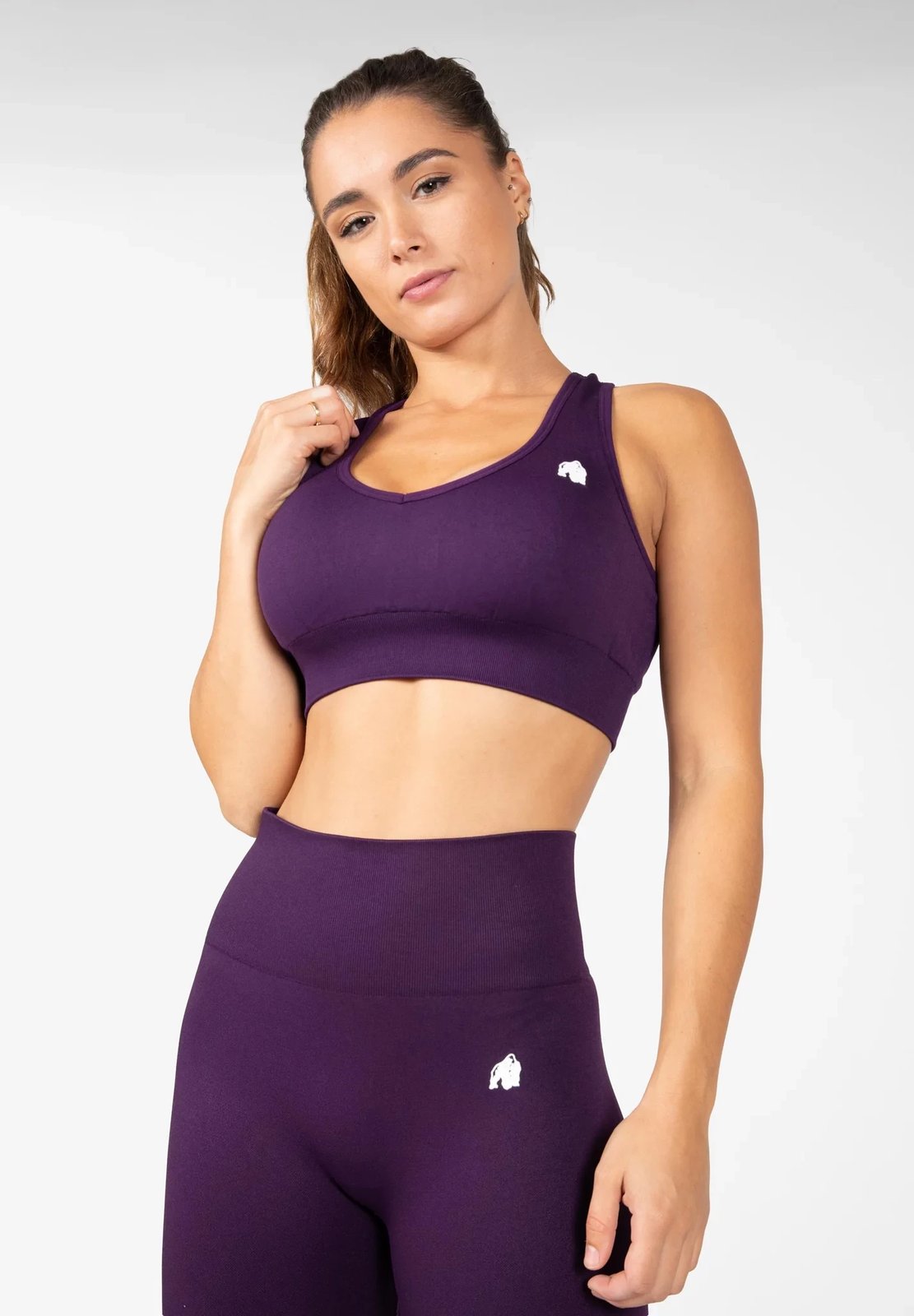 Neiro Seamless Bra - Purple