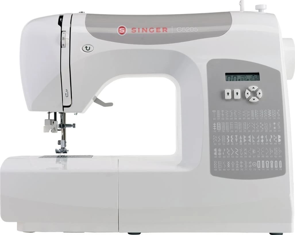 Makine qepëse Singer C5205, e bardhë