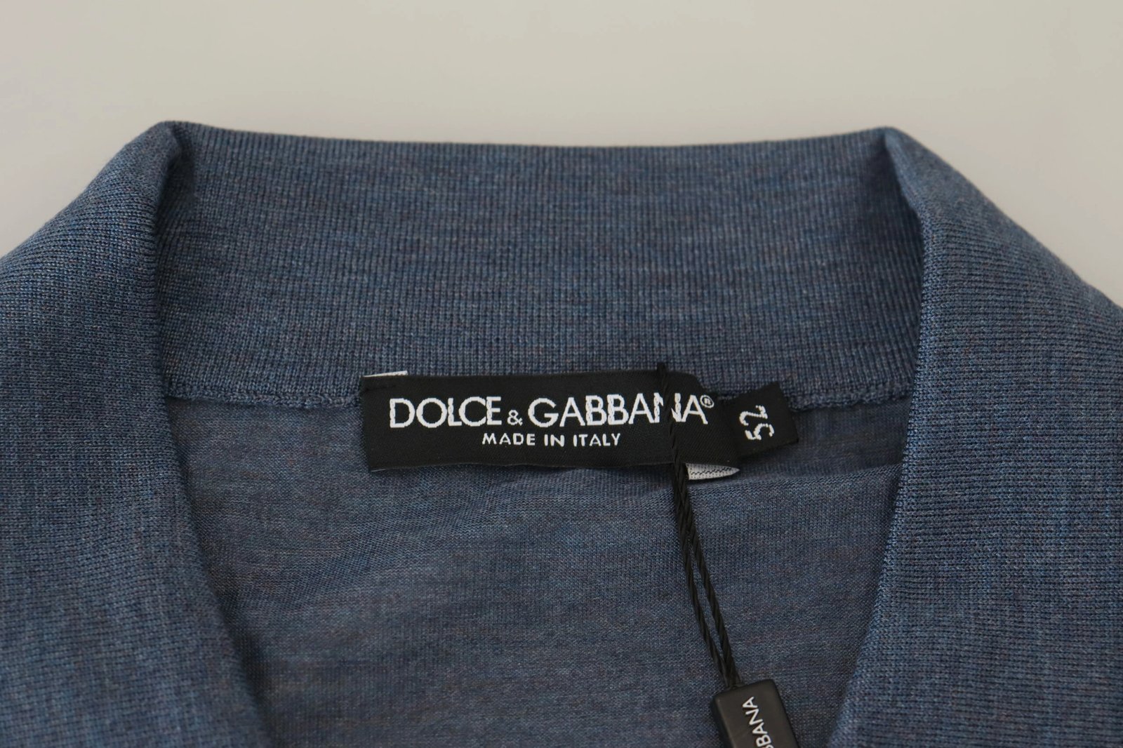 Bluzë polo për meshkuj Dolce & Gabbana,  e kaltër 