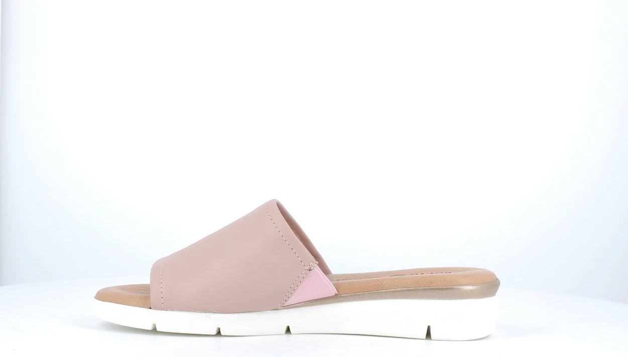 Sandale per femra LUNA, rozë