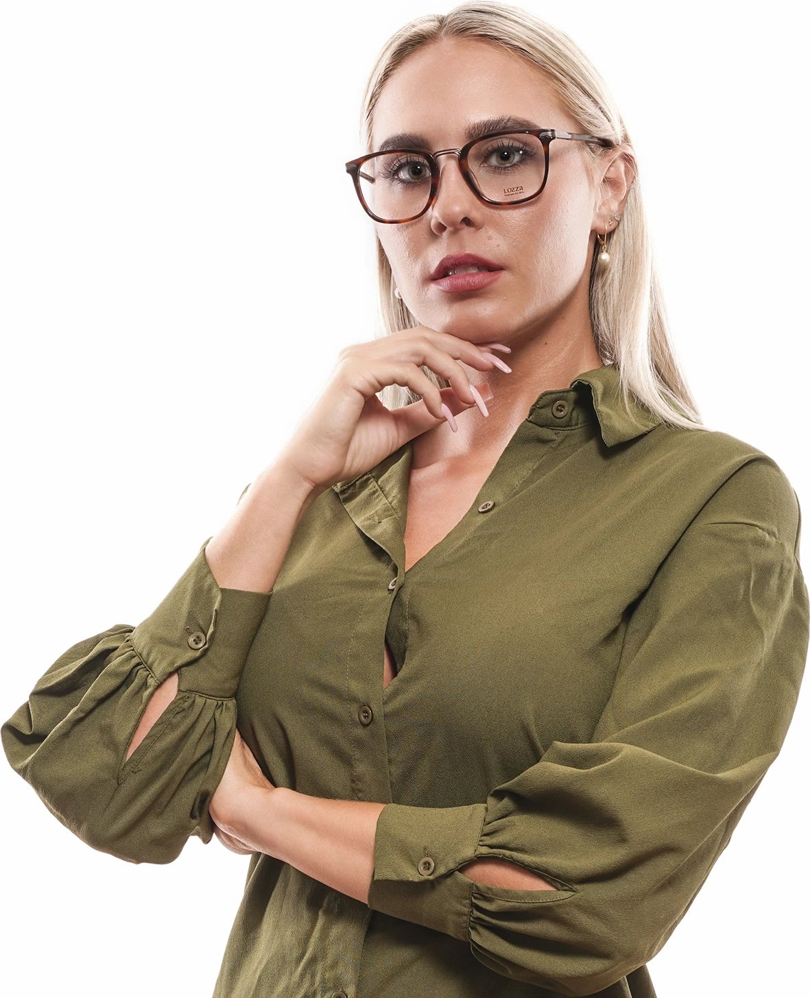 Syze optike unisex Lozza, të kafta