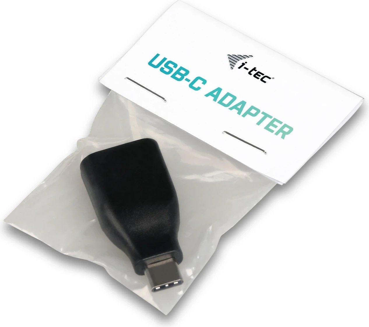 Adapter i-tec, USB-C në USB-A, i zi