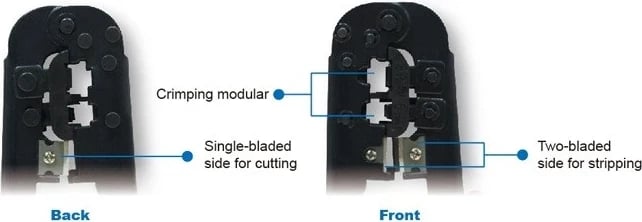 Zaciskarka RJ45 Logilink WZ0033 me prerës