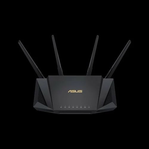 Router ASUS RT-AX58U, Wi-Fi 6, Dual-band (2.4 GHz / 5 GHz), Ethernet LAN