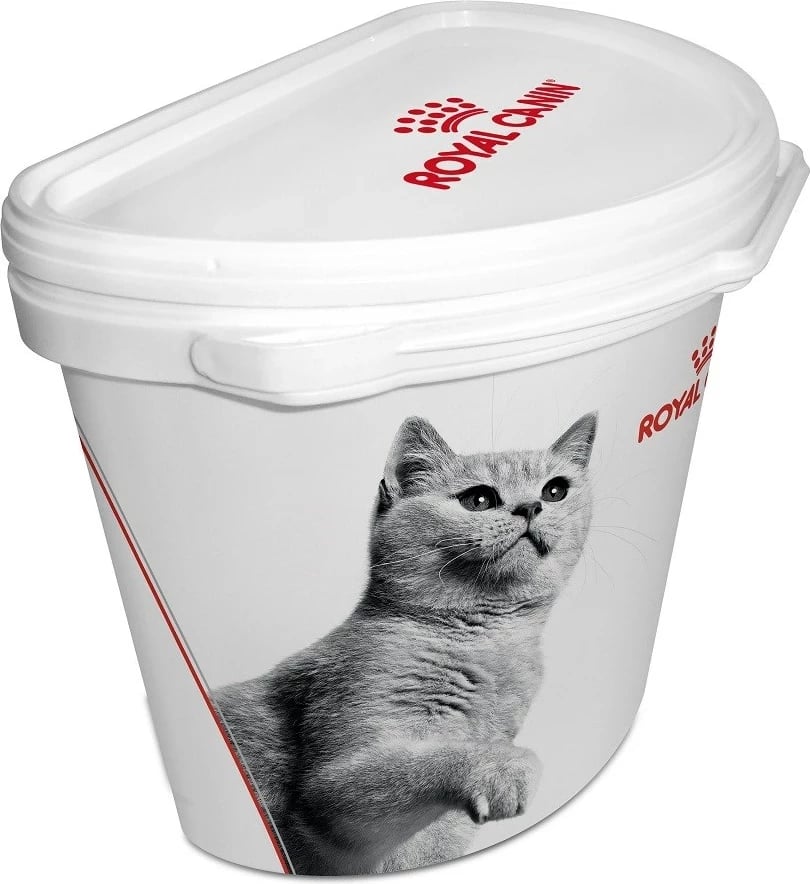 Kontejner ushqimi Royal Canin, 2 kg, Plastikë, Bardhë