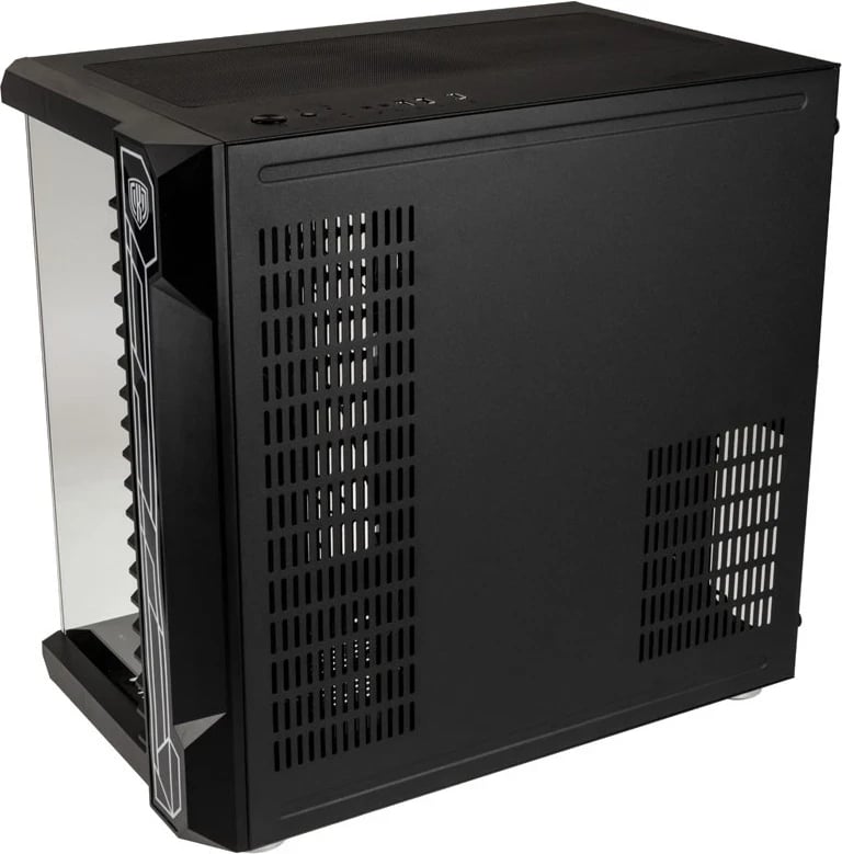 Kasë Kolink Unity Code X ARGB, Midi Tower, e zezë, pa furnizues, 1x USB 2.0 2x USB 3.0, 280 x 427 x 440 mm, me dritare xhami të kalitur