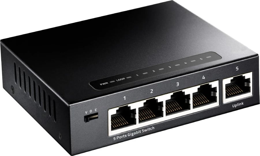 Switch Cudy GS105, Gigabit Ethernet, 5 porte, i zi